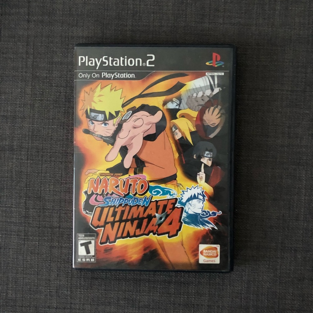 Ultimate‎ Ninja 4: Naruto Shippuden Playstation 2 Game Sony PS2